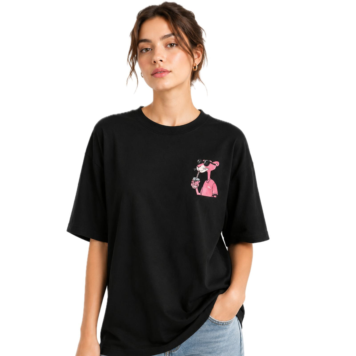Women's Lazy Summer Graphic Printed T-Shirt | Cotton Round Neck Half Sleeve T-Shirt | Casual Everyday Wear