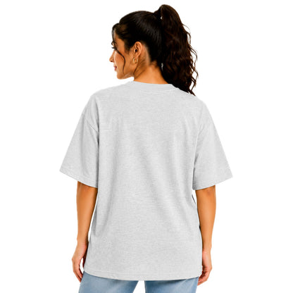 Women's Lazy Summer Graphic Printed T-Shirt | Cotton Round Neck Half Sleeve T-Shirt | Casual Everyday Wear
