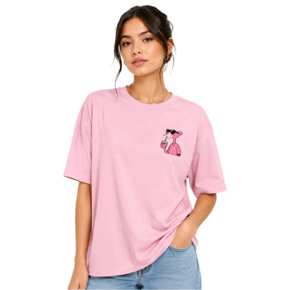 Women's Lazy Summer Graphic Printed T-Shirt | Cotton Round Neck Half Sleeve T-Shirt | Casual Everyday Wear