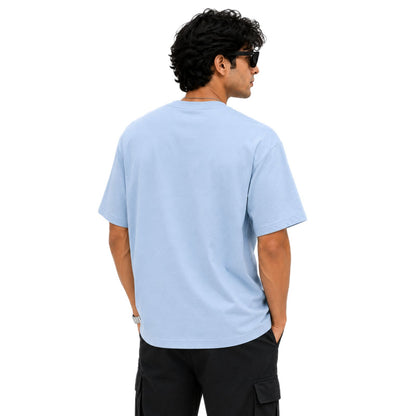 Men's 100% Cotton Solid T-Shirt | Relaxed Fit | Round Neck | Half Sleeve Casual T-Shirt for Everyday Wear