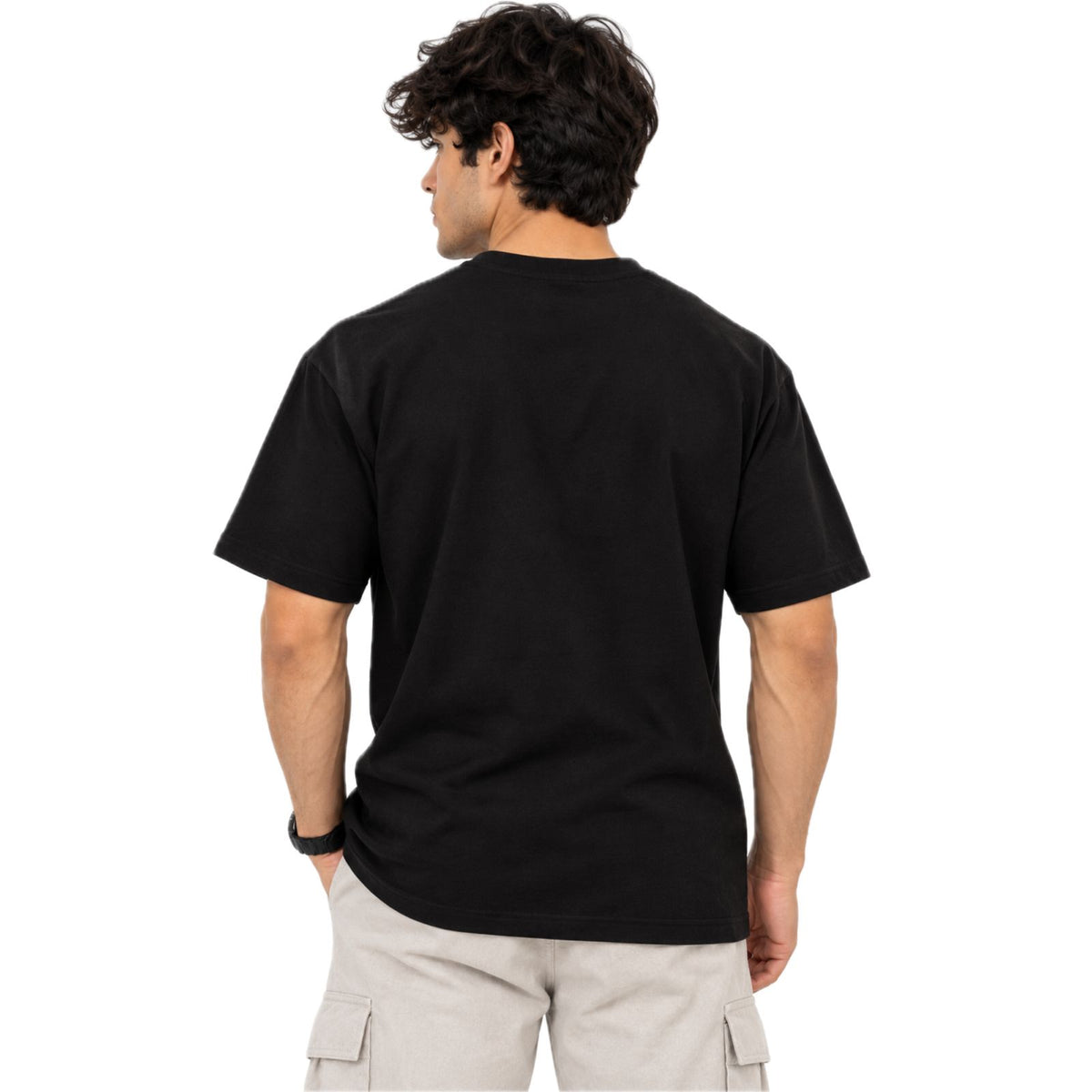 Men's Gym T-Shirt | Graphic Printed Round Neck Workout & Casual Tee | 100% Cotton 240 GSM