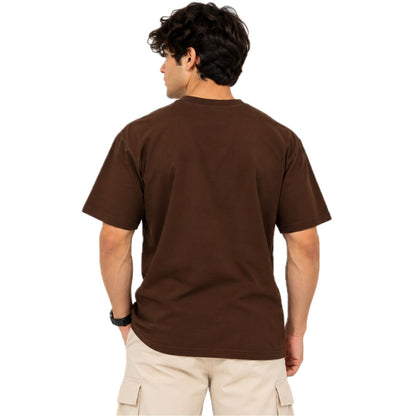 Men's Gym T-Shirt | Graphic Printed Round Neck Workout & Casual Tee | 100% Cotton 240 GSM