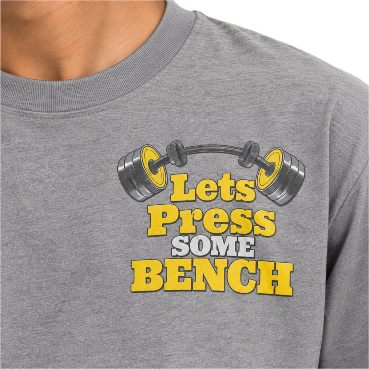 Men's Gym T-Shirt | Graphic Printed Round Neck Workout & Casual Tee | 100% Cotton 240 GSM