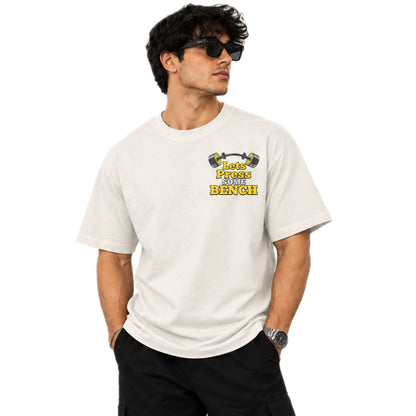 Men's Gym T-Shirt | Graphic Printed Round Neck Workout & Casual Tee | 100% Cotton 240 GSM