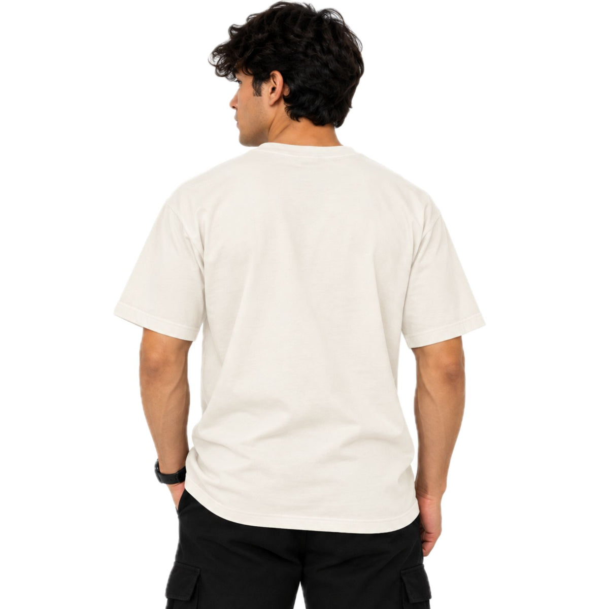 Men's Gym T-Shirt | Graphic Printed Round Neck Workout & Casual Tee | 100% Cotton 240 GSM